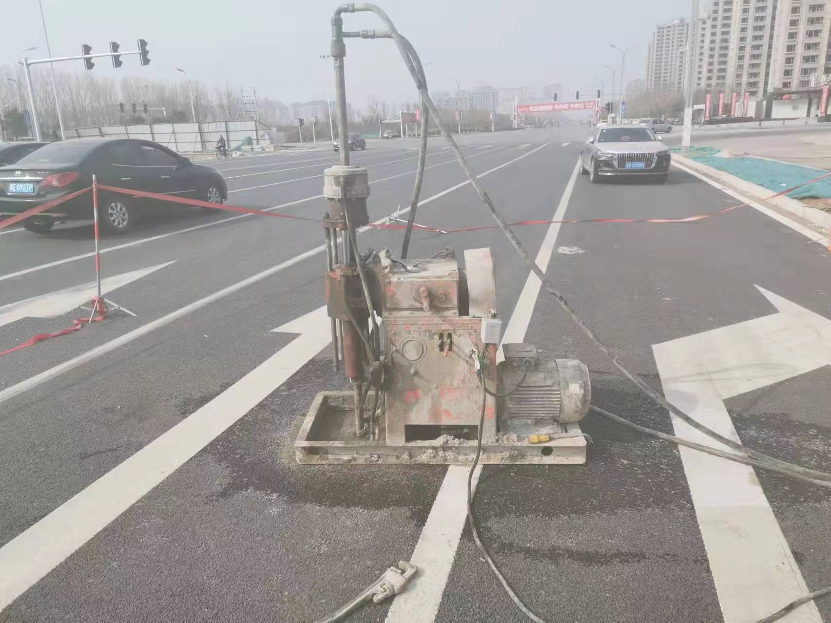 道里路基沉降注浆灌浆